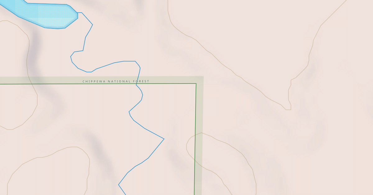 Map preview of EAST DUNBAR LAKE SPUR B