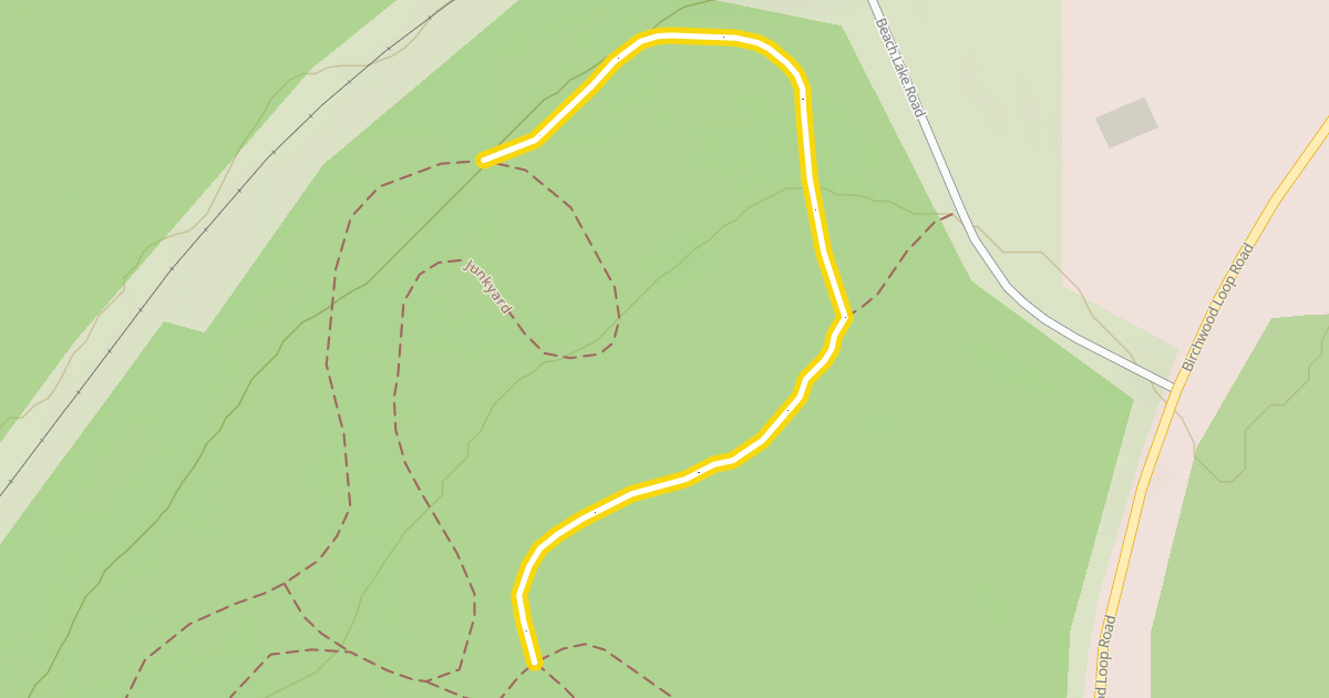 Map preview of Lower Lot Trail