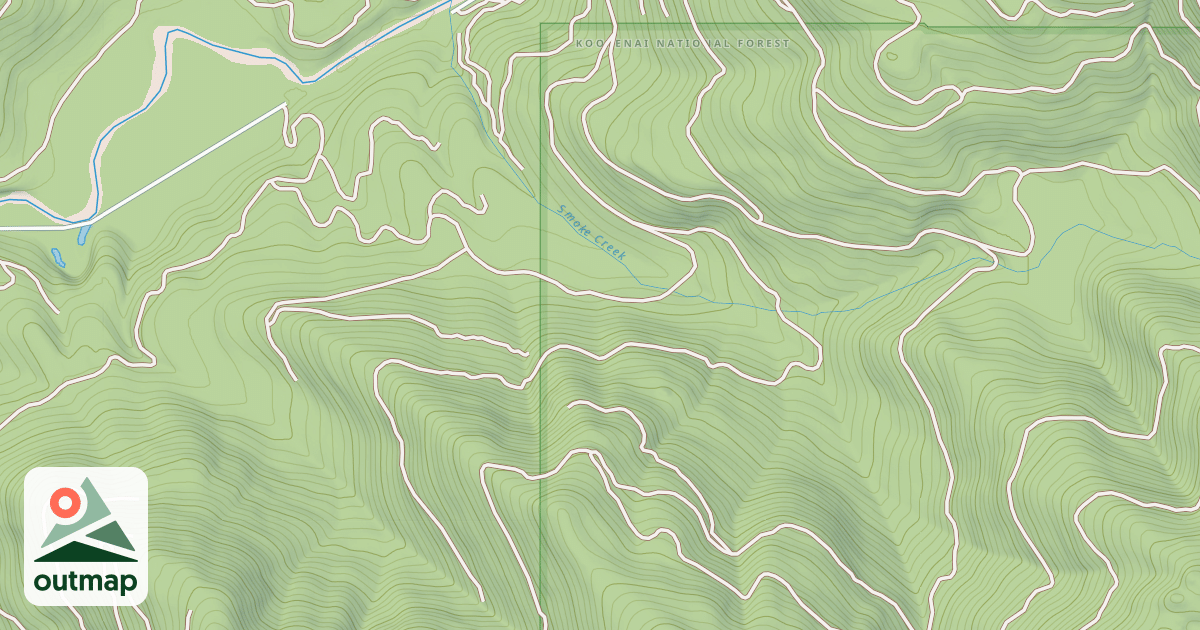 Map of (FDR) SOUTH SMOKE CR