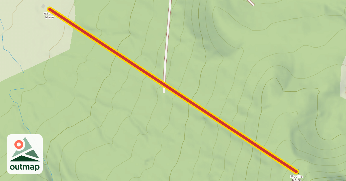 Map of Mouille Noire