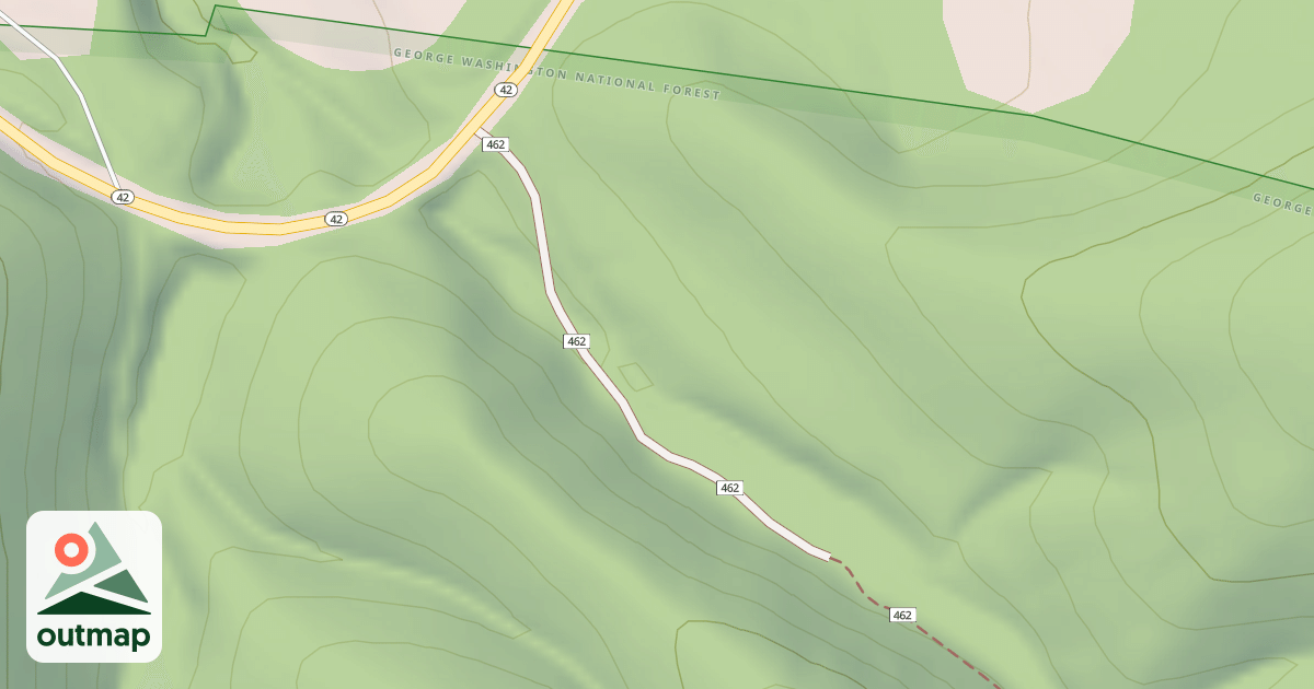 Map of COFFEEPOT