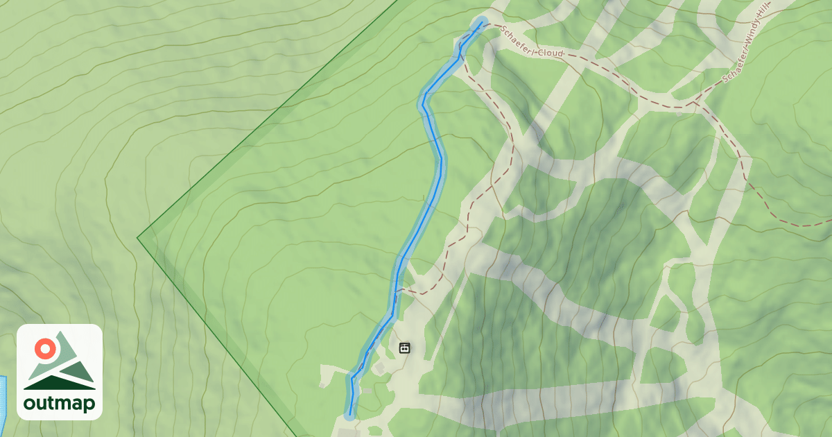 Map of Upper Steilhang