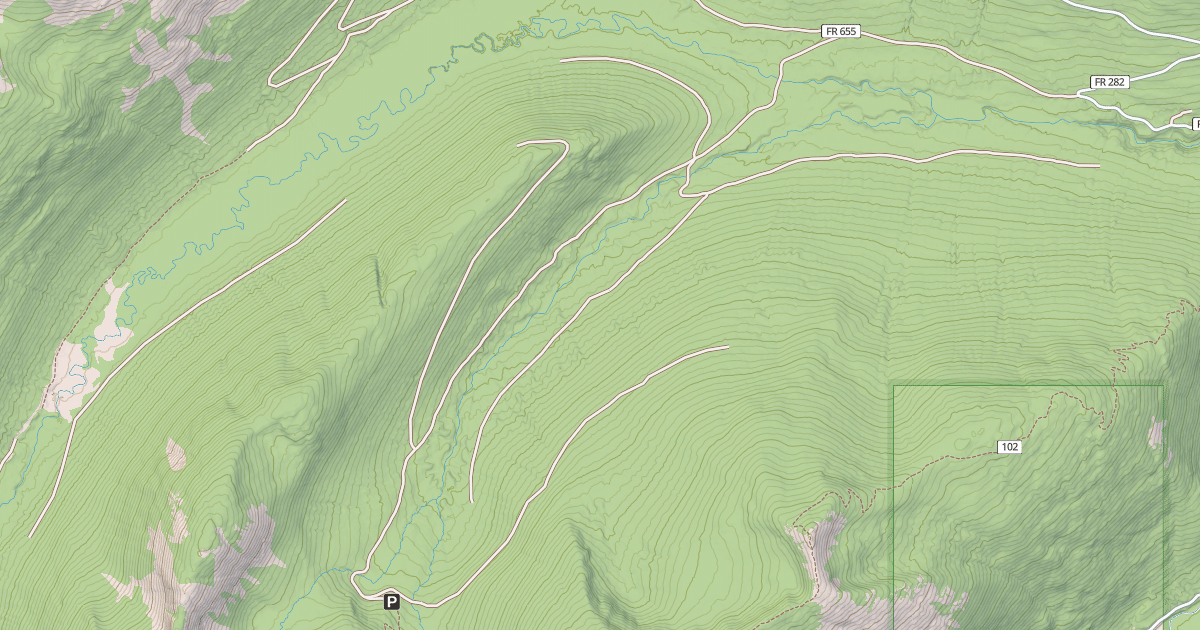 Map preview of HIDDEN LAKE