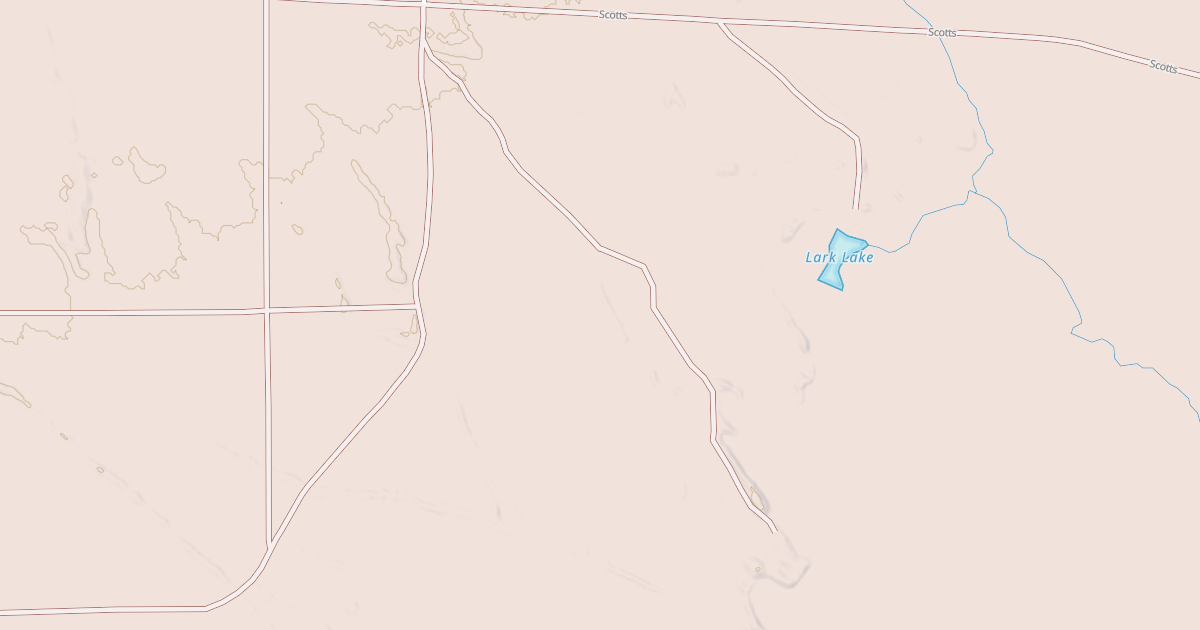 Map preview of LARD LAKE