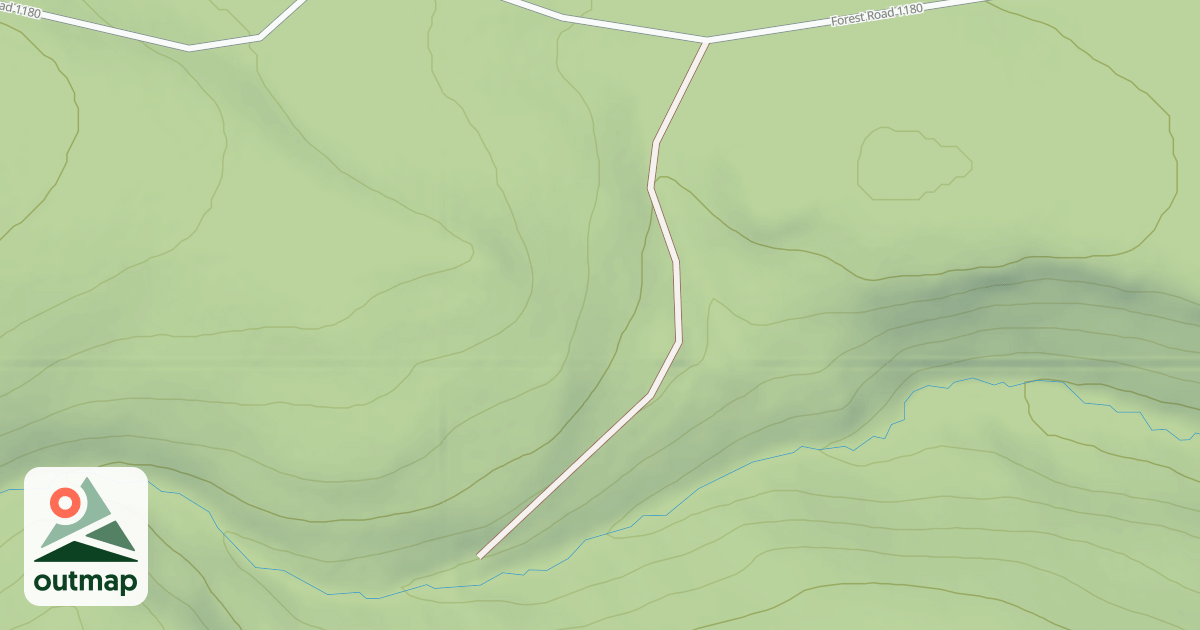 Map of USFS Motor Vehicle Use Map Roads {5650D276-D117-4724-9D5F-F09327CA7BDE}