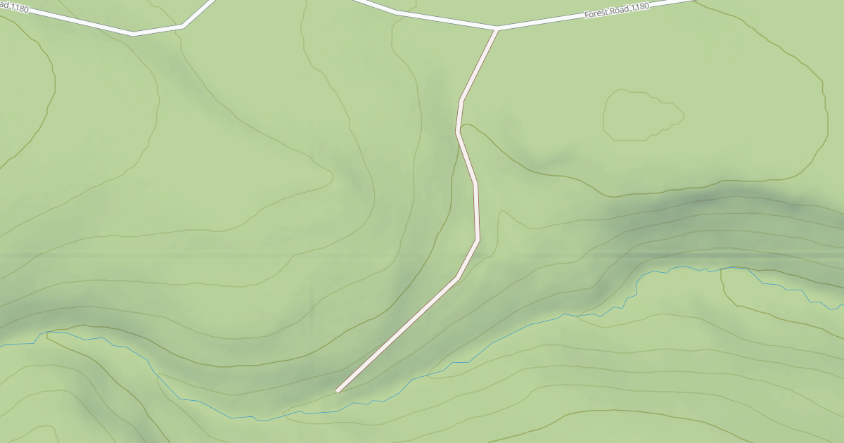 Map preview of USFS Motor Vehicle Use Map Roads {5650D276-D117-4724-9D5F-F09327CA7BDE}