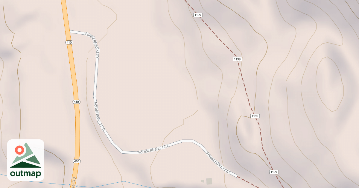 Map of DEEP CREEK SUMMER HOMES
