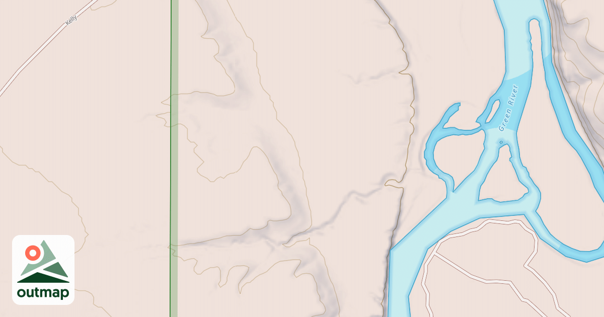 Map of CORDWOOD BOTTOM