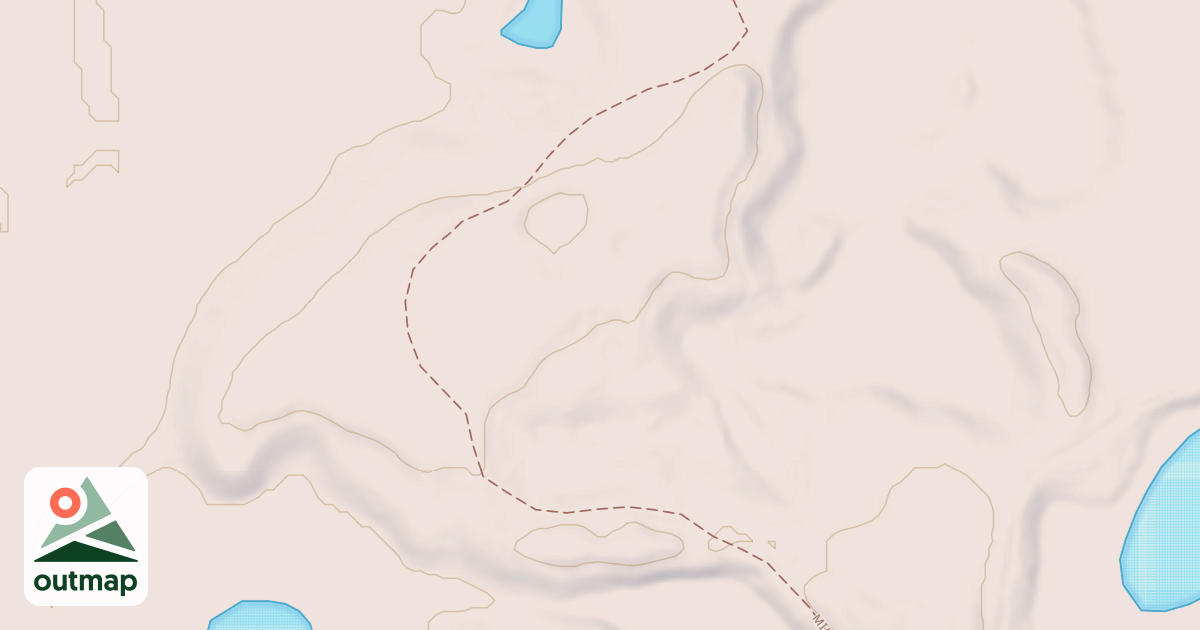 Map of Miller-Black Bear Trail