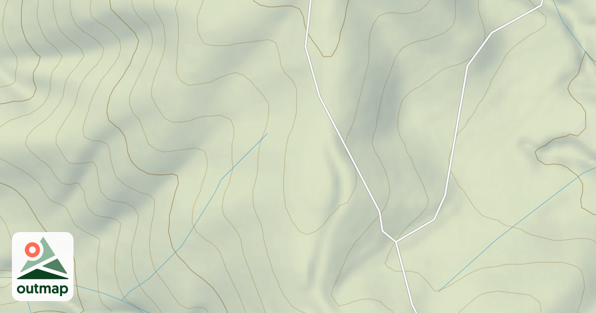 Map of HARRISON RIDGE SPUR M