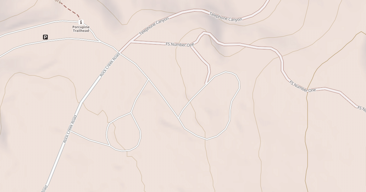 Map preview of PORCUPINE C G LOOP A