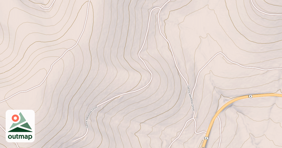 Map of USFS Motor Vehicle Use Map Roads {A0A38E41-21F6-4EF2-B864-1587715E44BB}
