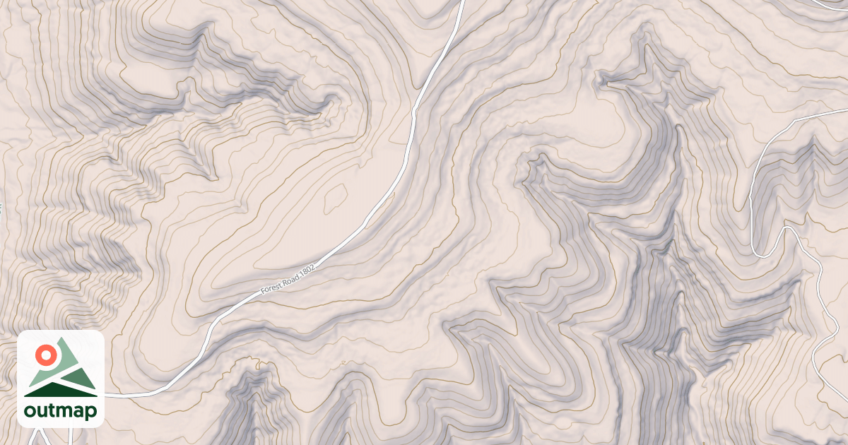 Map of USFS National Forest System Roads {9830DB09-F6B6-4B66-B741-1D585E7B0ADD}