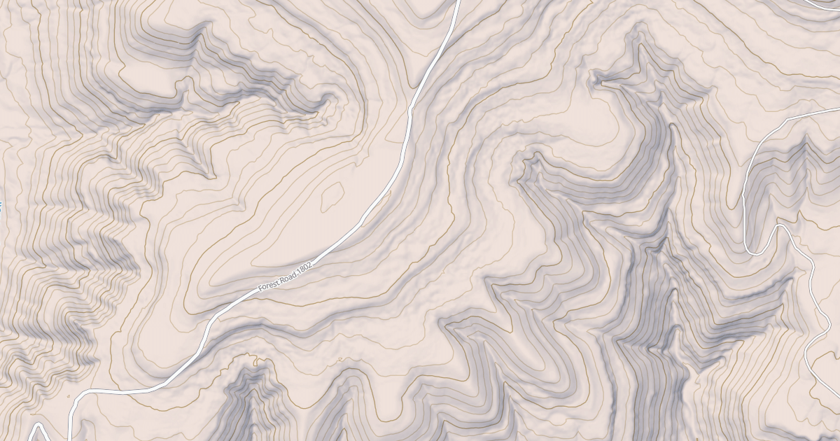 Map preview of USFS National Forest System Roads {9830DB09-F6B6-4B66-B741-1D585E7B0ADD}