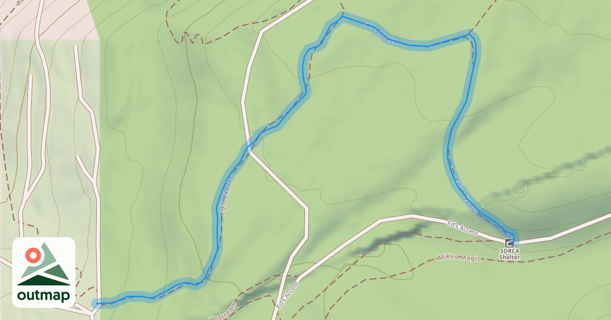 Map of Ed's Bypass