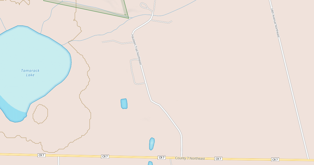 Map preview of HAUSKEN TRAIL NORTHEAST