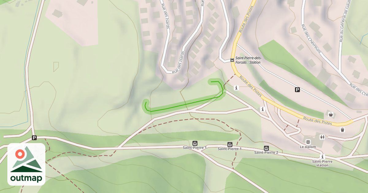 Map of Pré Guillaume