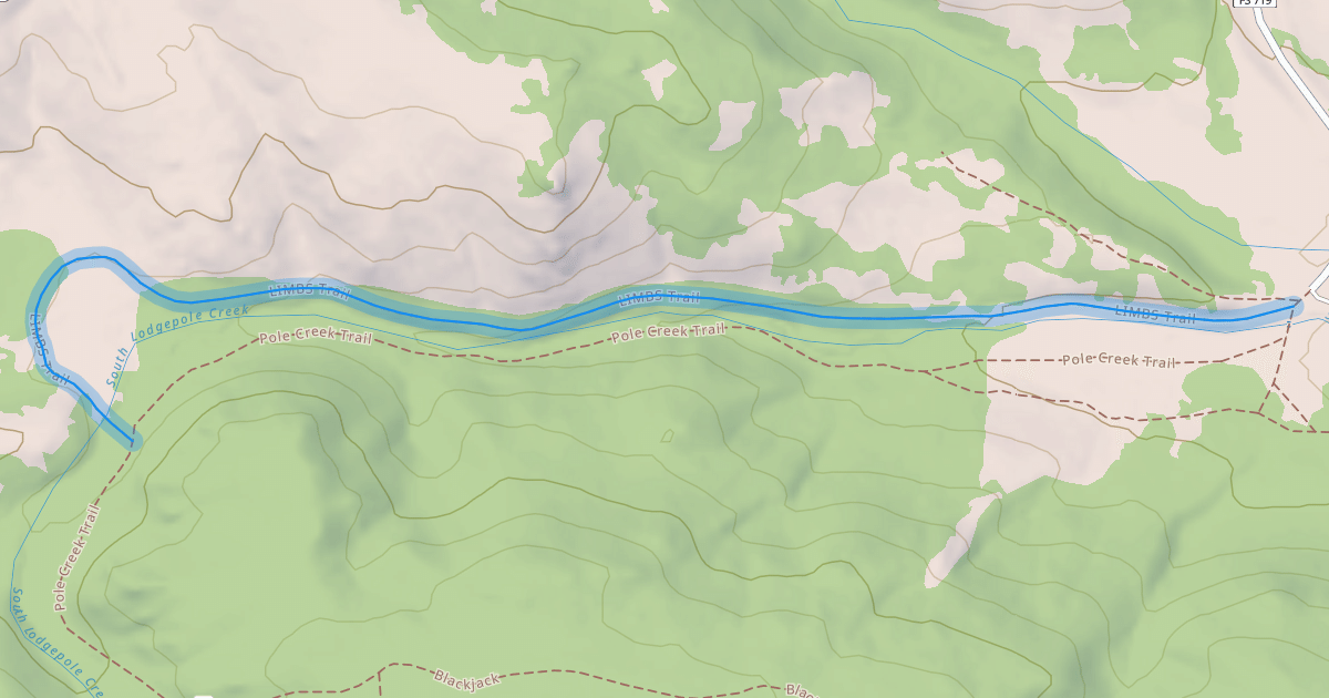 Map preview of LIMBS Trail