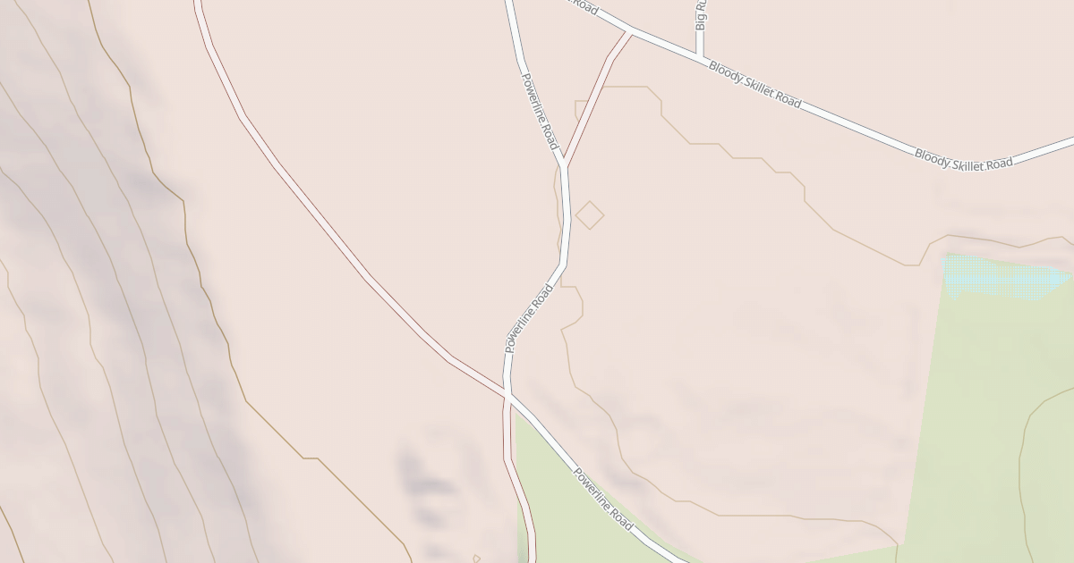 Map preview of Bloody Skillet ATV Trail