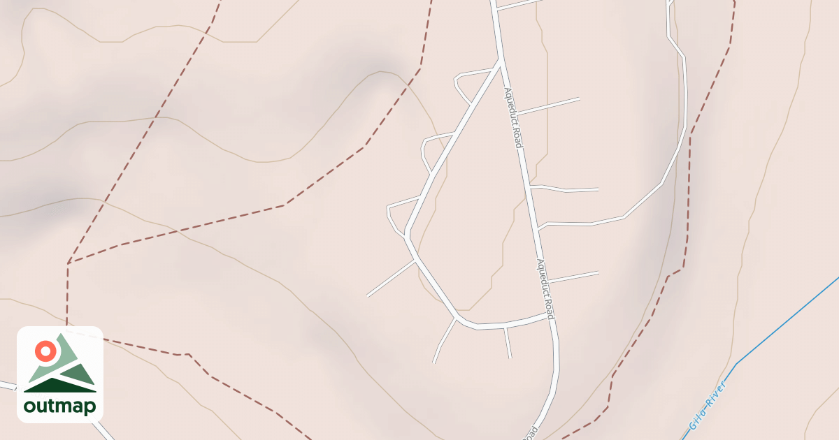 Map of BLM National GTLF Public Motorized Roads 33395794-088a-4813-9077-f56eee24b55e