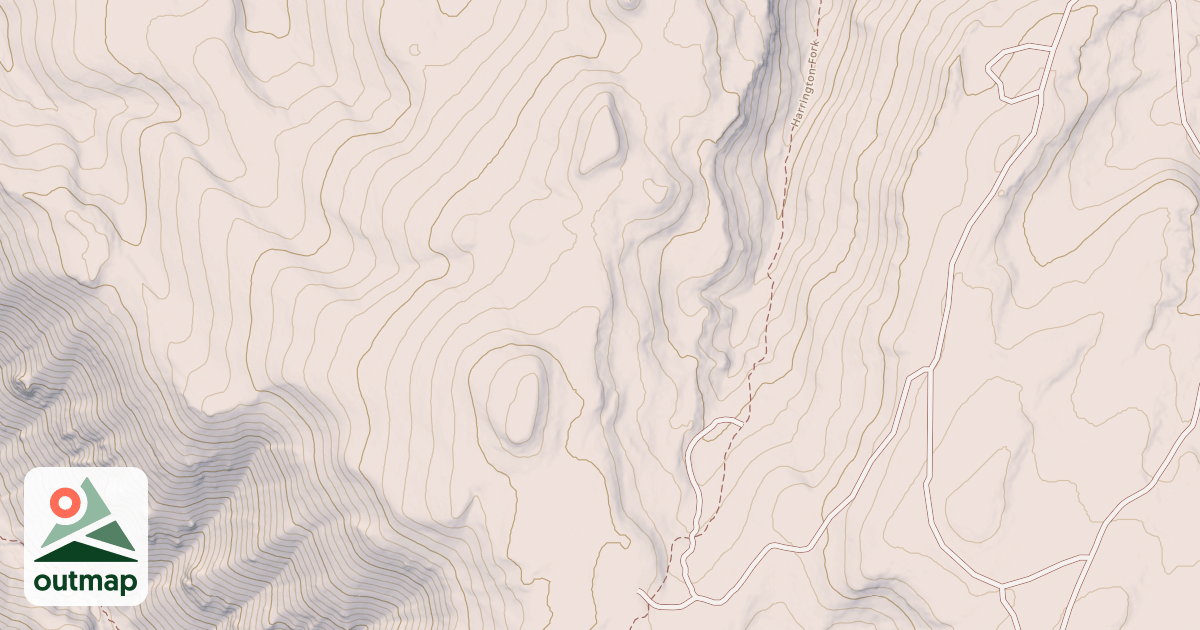 Map of HARRINGTON NORTH