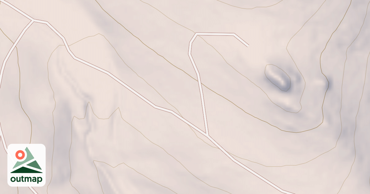 Map of BAXTER CUTOFF