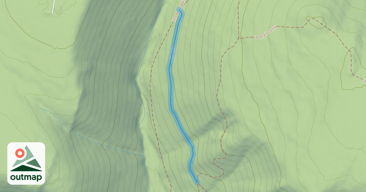 Map of Le Cric