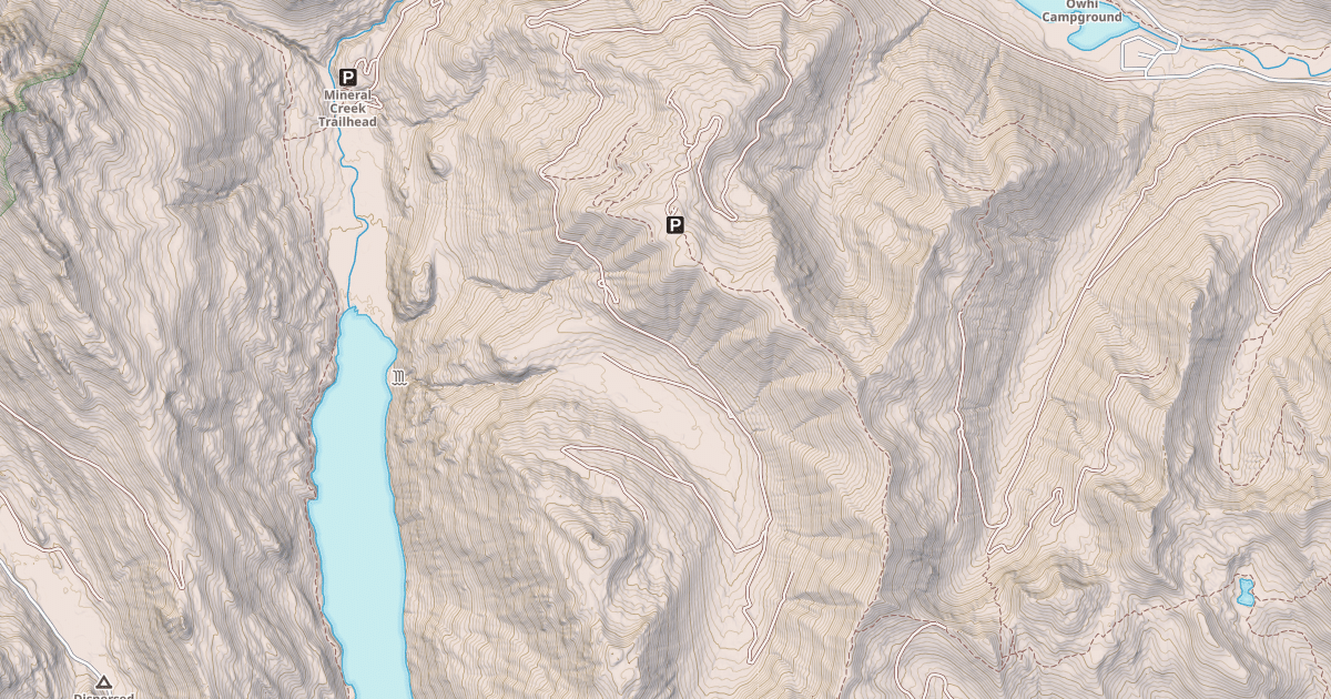 Map preview of NO NAME BASIN