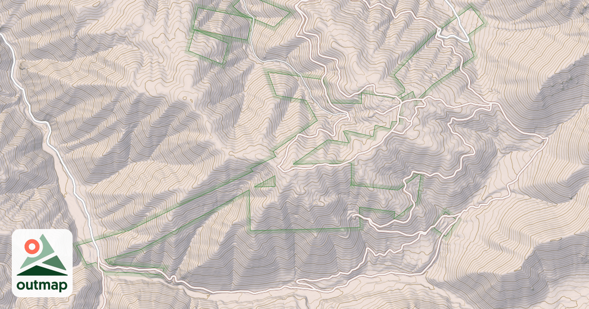 Map of FLINT CR-DECKER CR