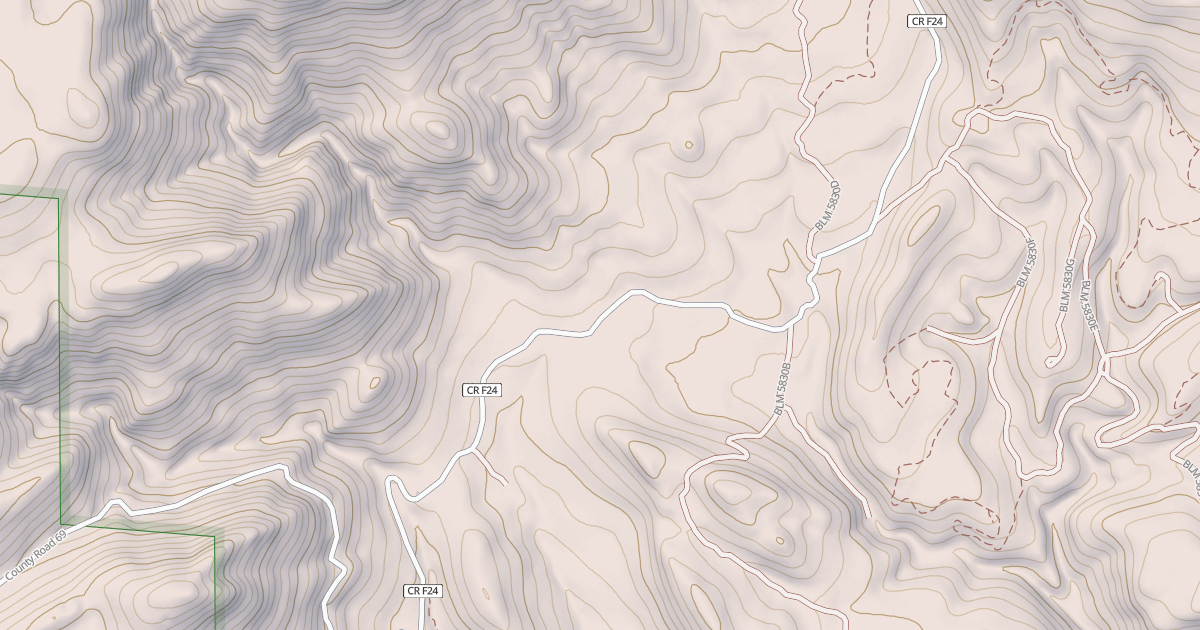 Map preview of BLM National GTLF Public Motorized Trails 4d015959-3f70-4cc9-8348-dc54d78a27ac