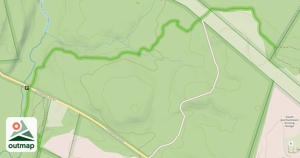 Map of Diabase Trail
