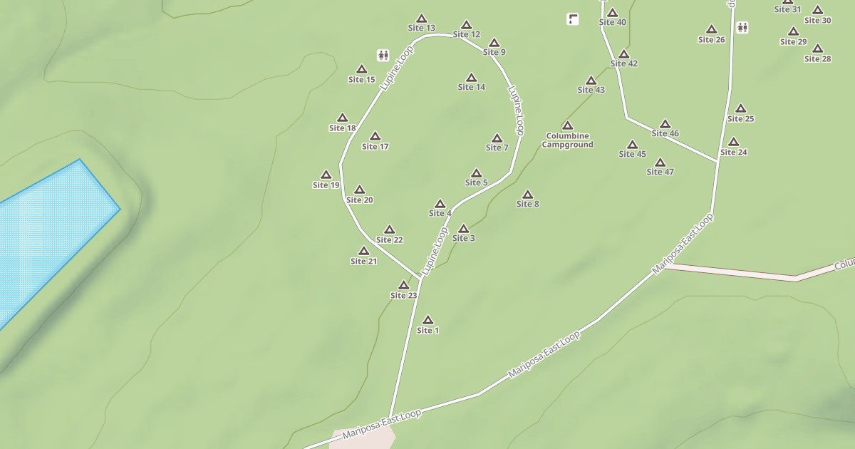 Map preview of LUPINE LOOP