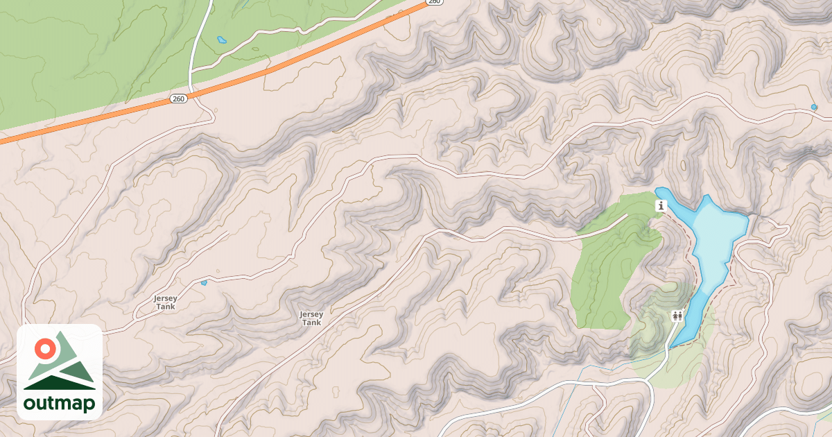 Map of USFS National Forest System Roads {5961BC2C-5BC8-4663-8ECE-4B70938AE98A}