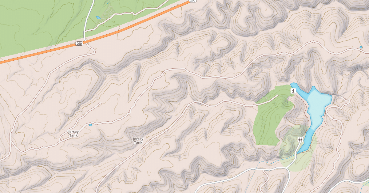 Map preview of USFS National Forest System Roads {5961BC2C-5BC8-4663-8ECE-4B70938AE98A}