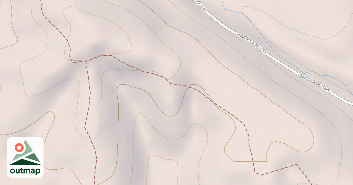 Map of White Sulphur Ohv Trail - F