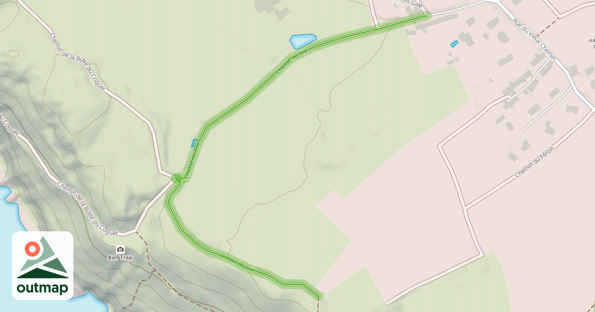 Map of Chasse du Pré