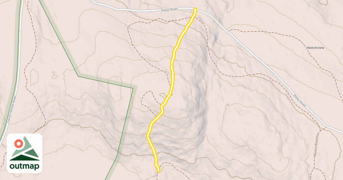 Map of Judges Hill