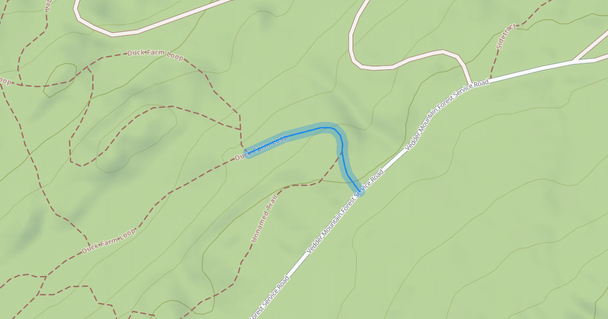Map preview of Duck Farm Loop