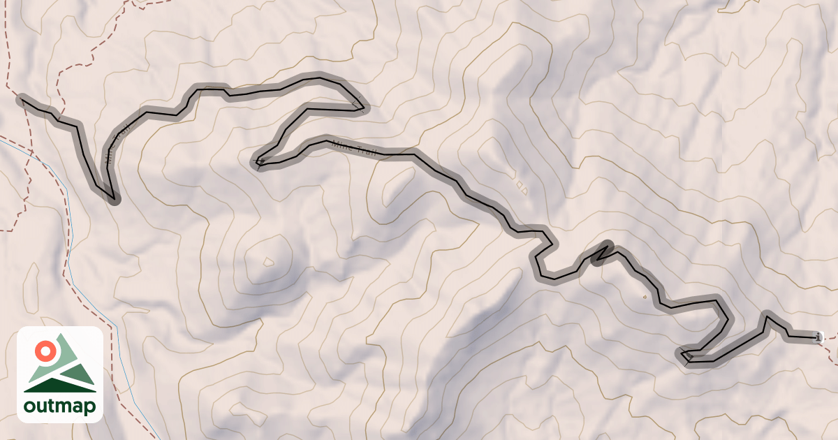 Map of Mine Trail