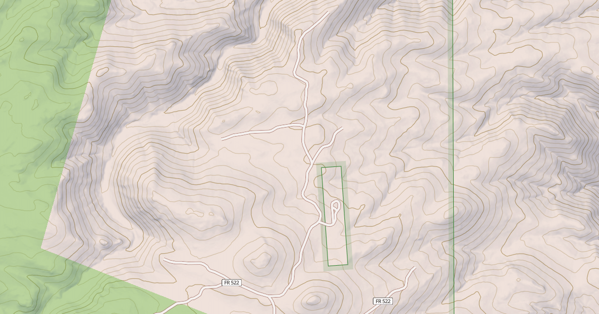 Map preview of CHIMNEY PARK SPUR E