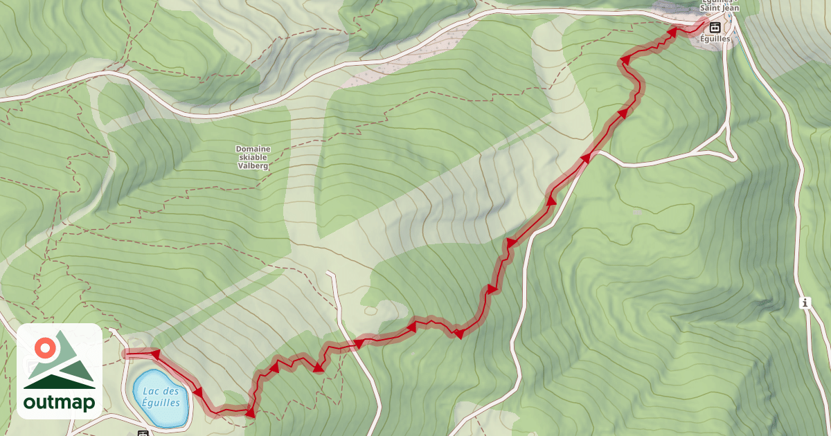 Map of Enduro noire n°10 Giordy