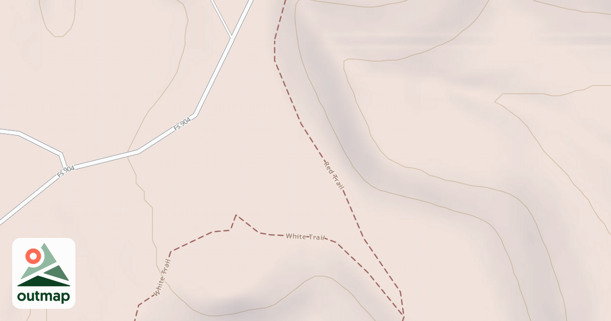 Map of USFS National Forest System Roads {71F245D8-E060-42C3-90C4-8F32B434F380}