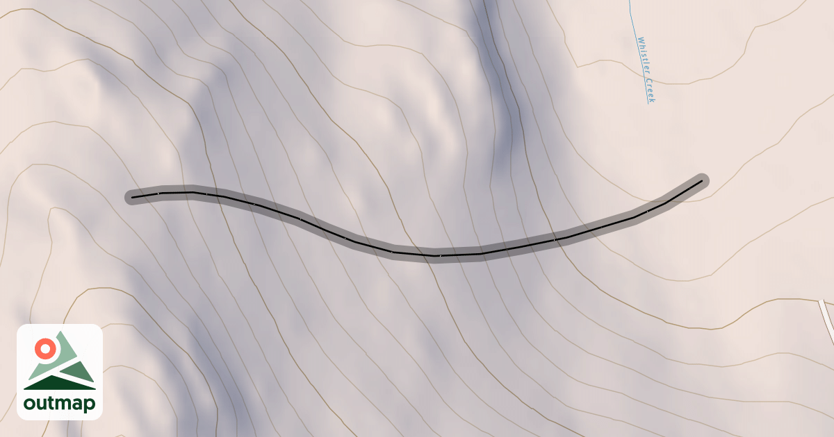 Map of Monkey's Butt Backside