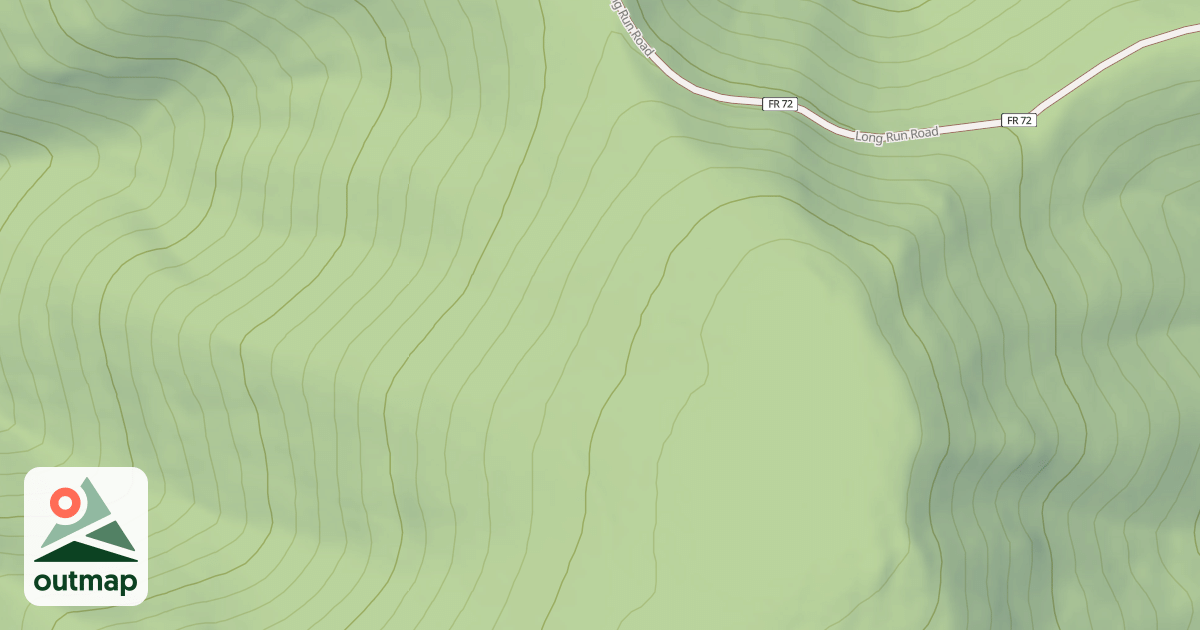 Map of CHESTNUT RIDGE