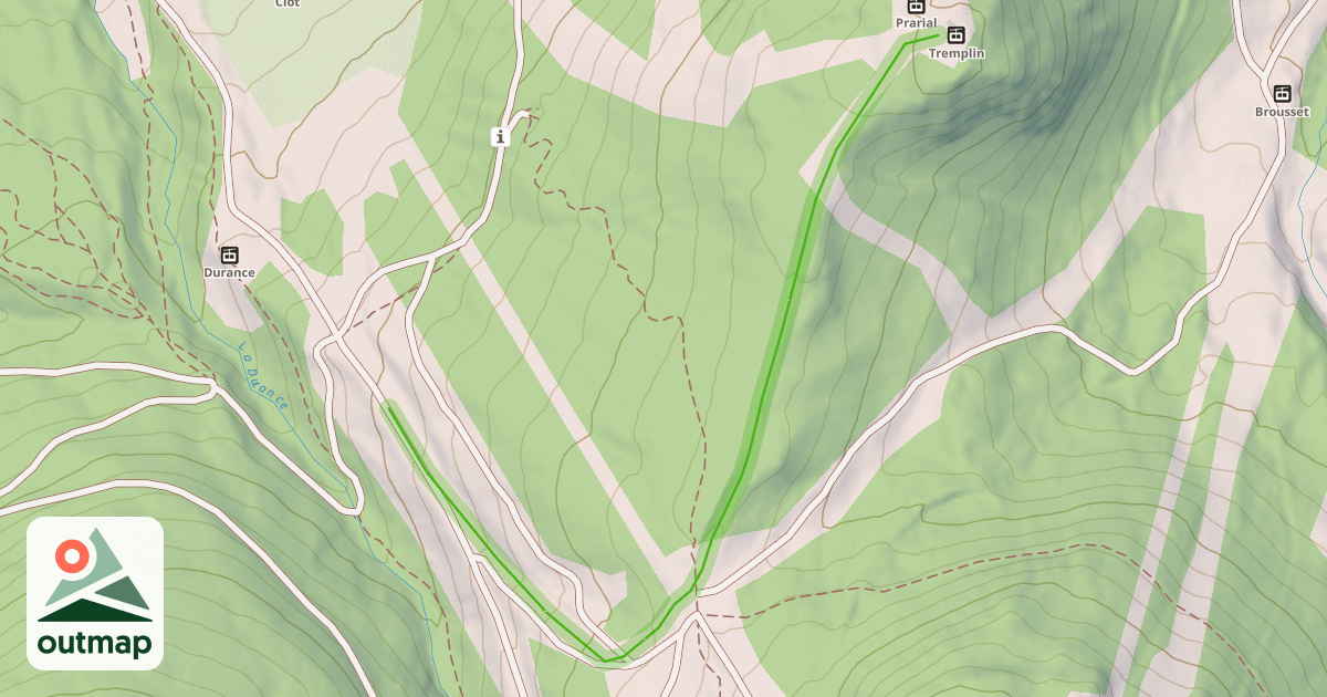 Map of Le Bois