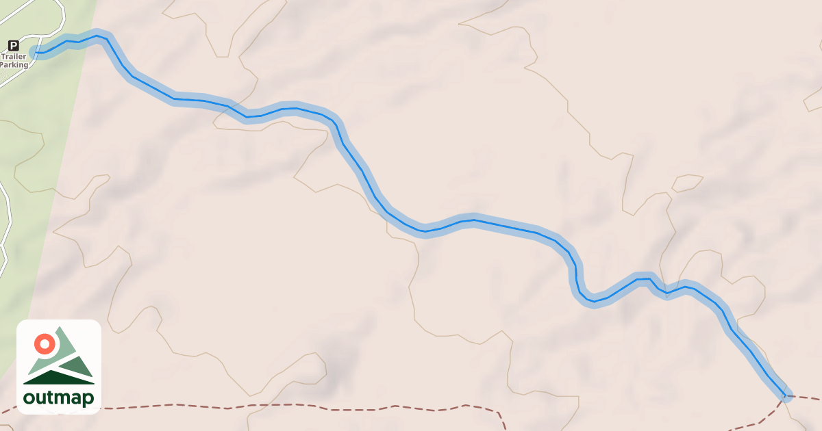 Map of Caballo Trail