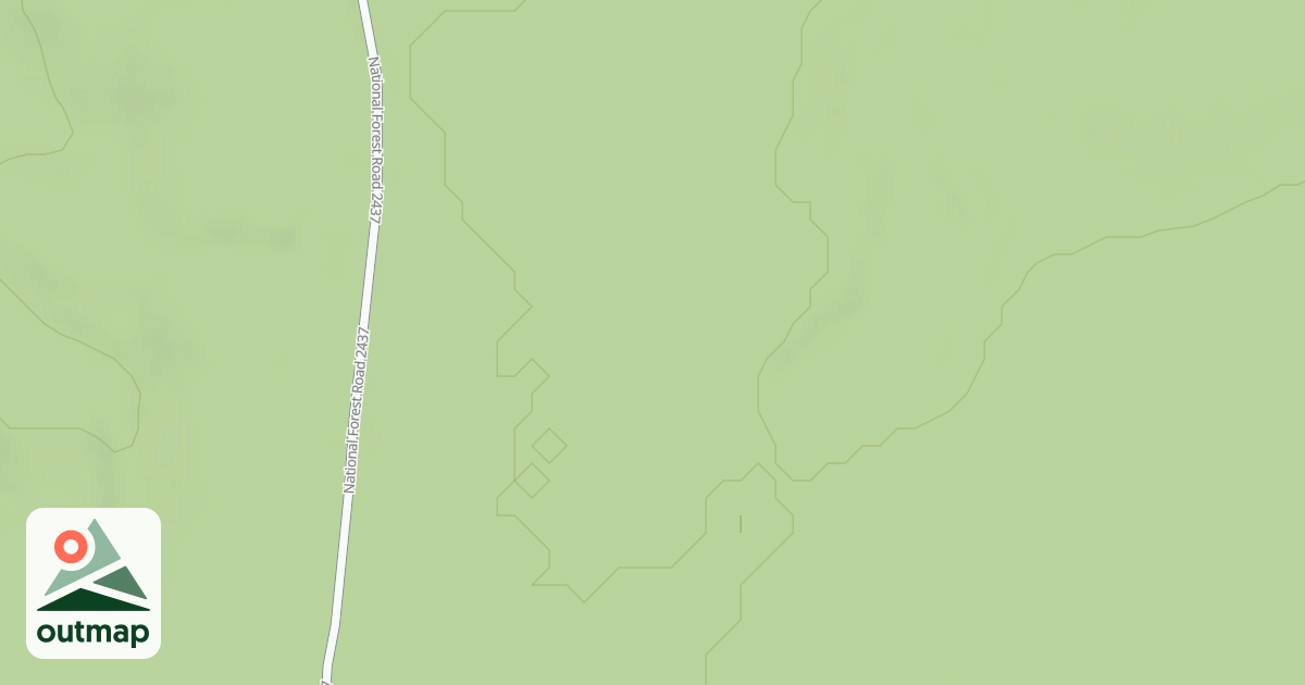 Map of FR 2437B