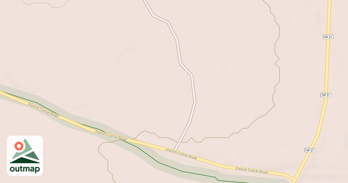 Map of USFS National Forest System Roads {607FE97A-80E3-4371-BE0B-0FA7A679A77B}