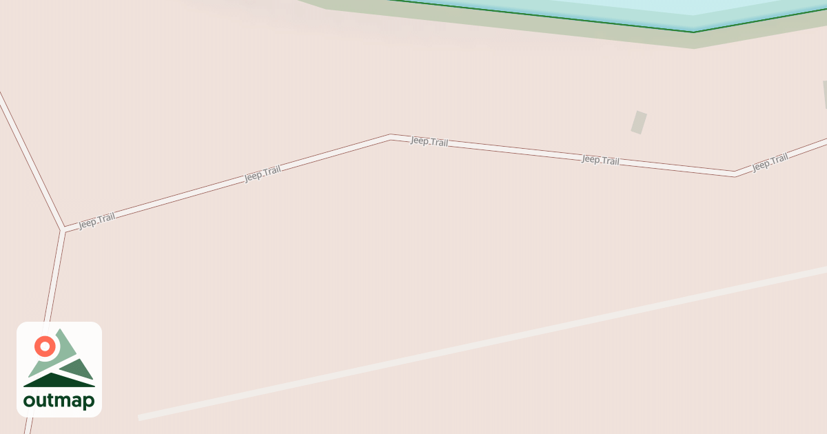 Map of Takeout Trail - Airstrip Cutoff Trail