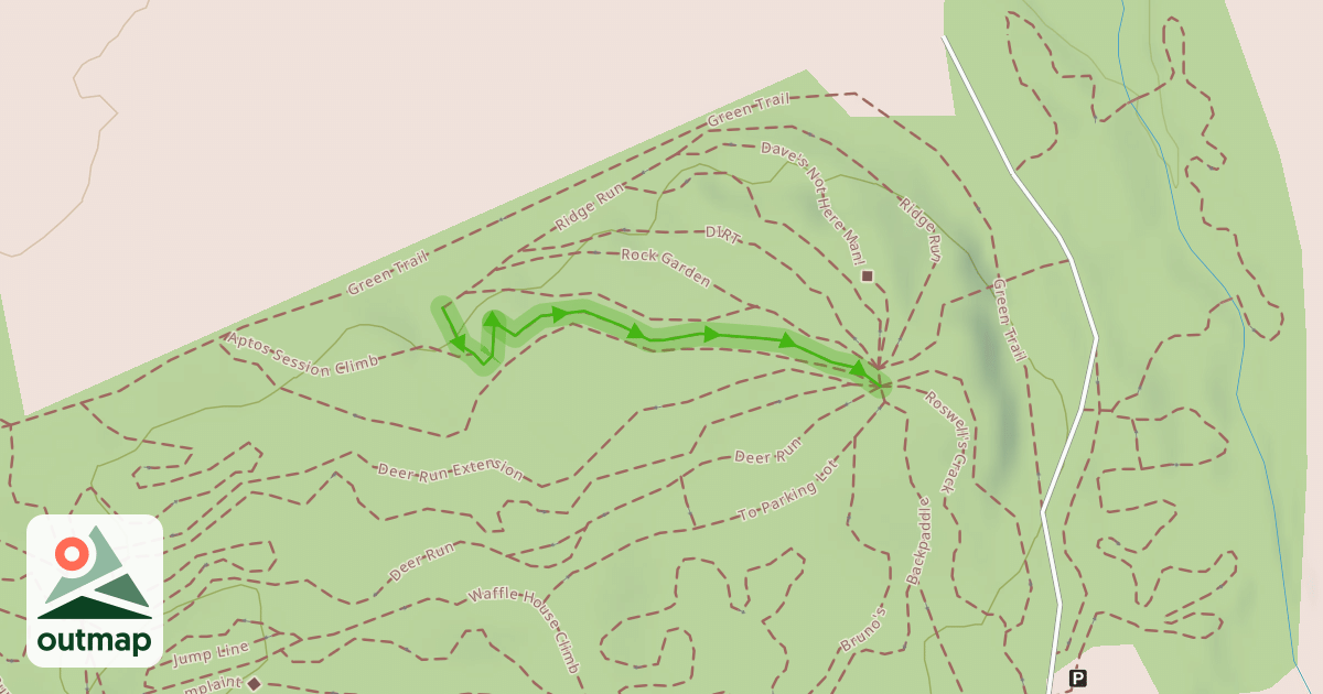 Map of 354 Climb Trail 🟢